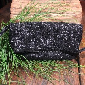 Simply Vera. Vera Wang Black Sequin Clutch